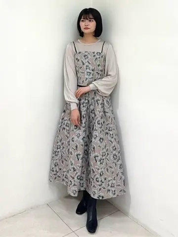 GRACE CONTINENTAL MORITA AI コーディネート画像