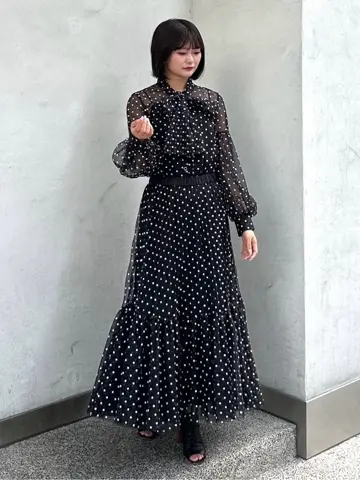 GRACE CONTINENTAL MORITA AI コーディネート画像