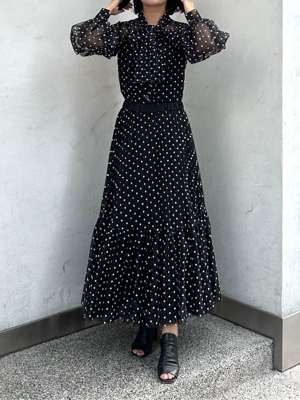 GRACE CONTINENTAL MORITA AI コーディネート画像