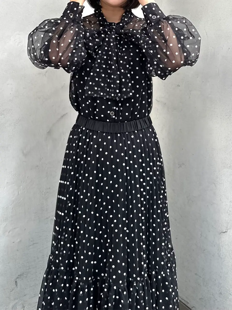 GRACE CONTINENTAL MORITA AI コーディネート画像