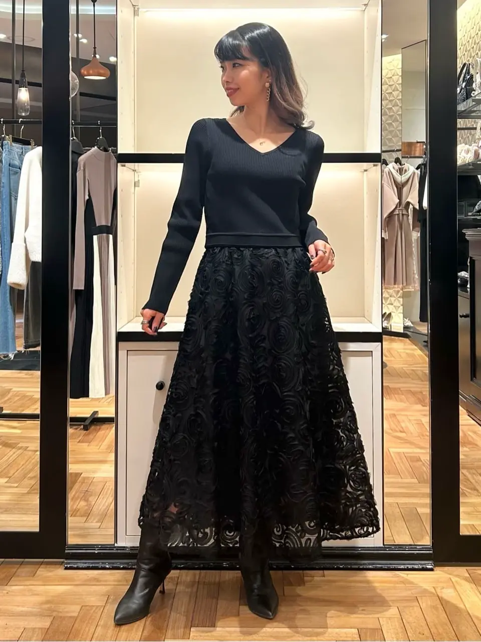 GRACE CONTINENTAL FUKUSHIMA YURIE コーディネート画像