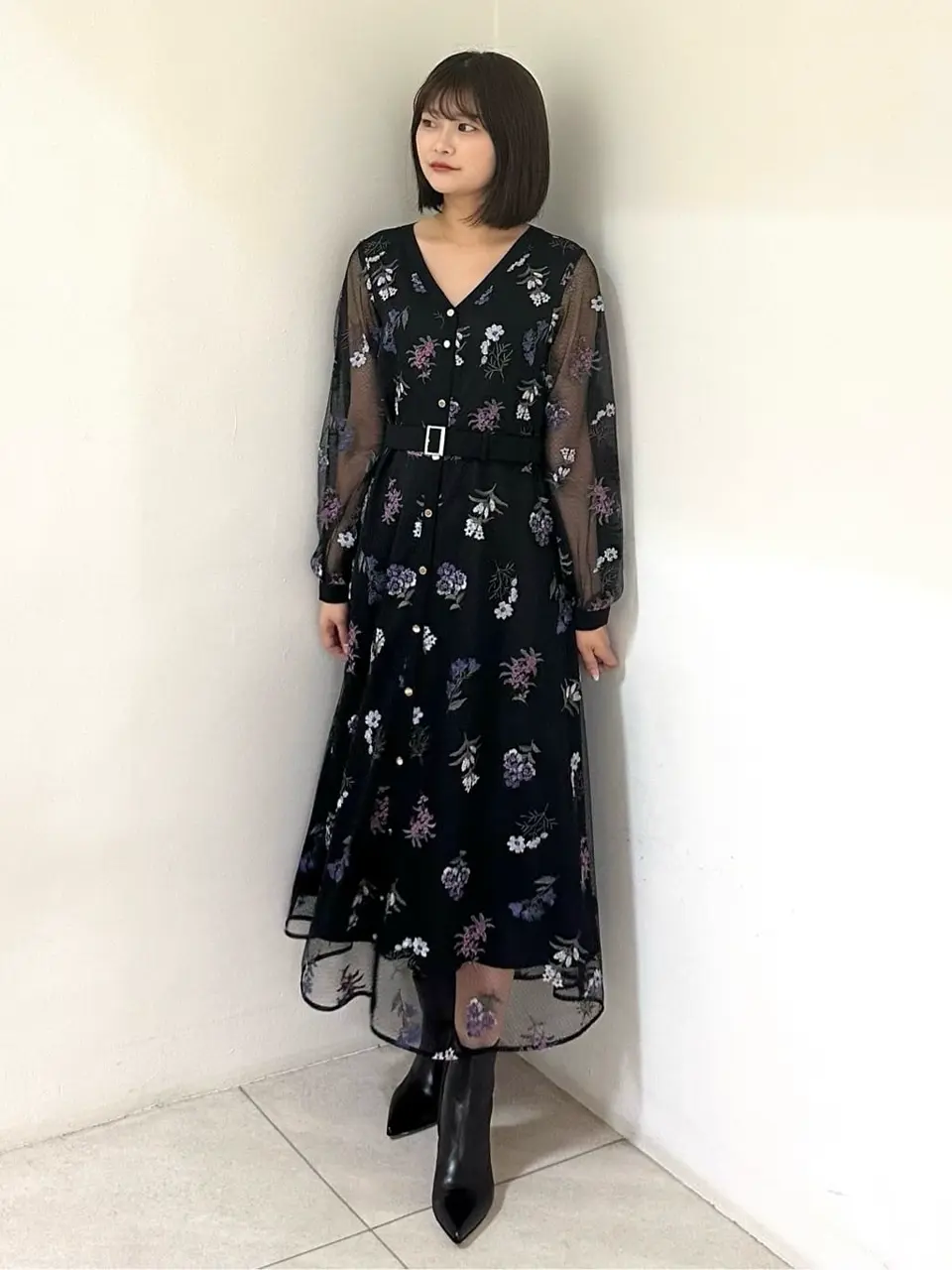 GRACE CONTINENTAL MORITA AI コーディネート画像