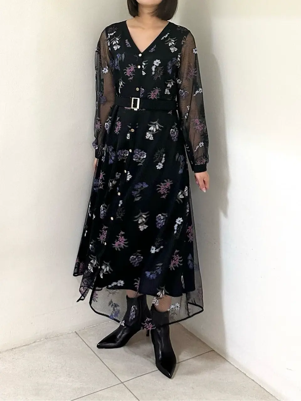 GRACE CONTINENTAL MORITA AI コーディネート画像