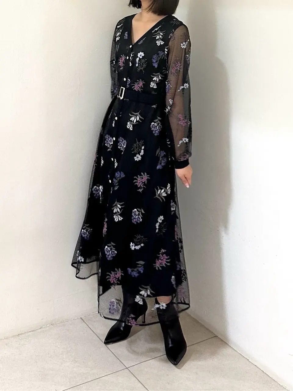 GRACE CONTINENTAL MORITA AI コーディネート画像