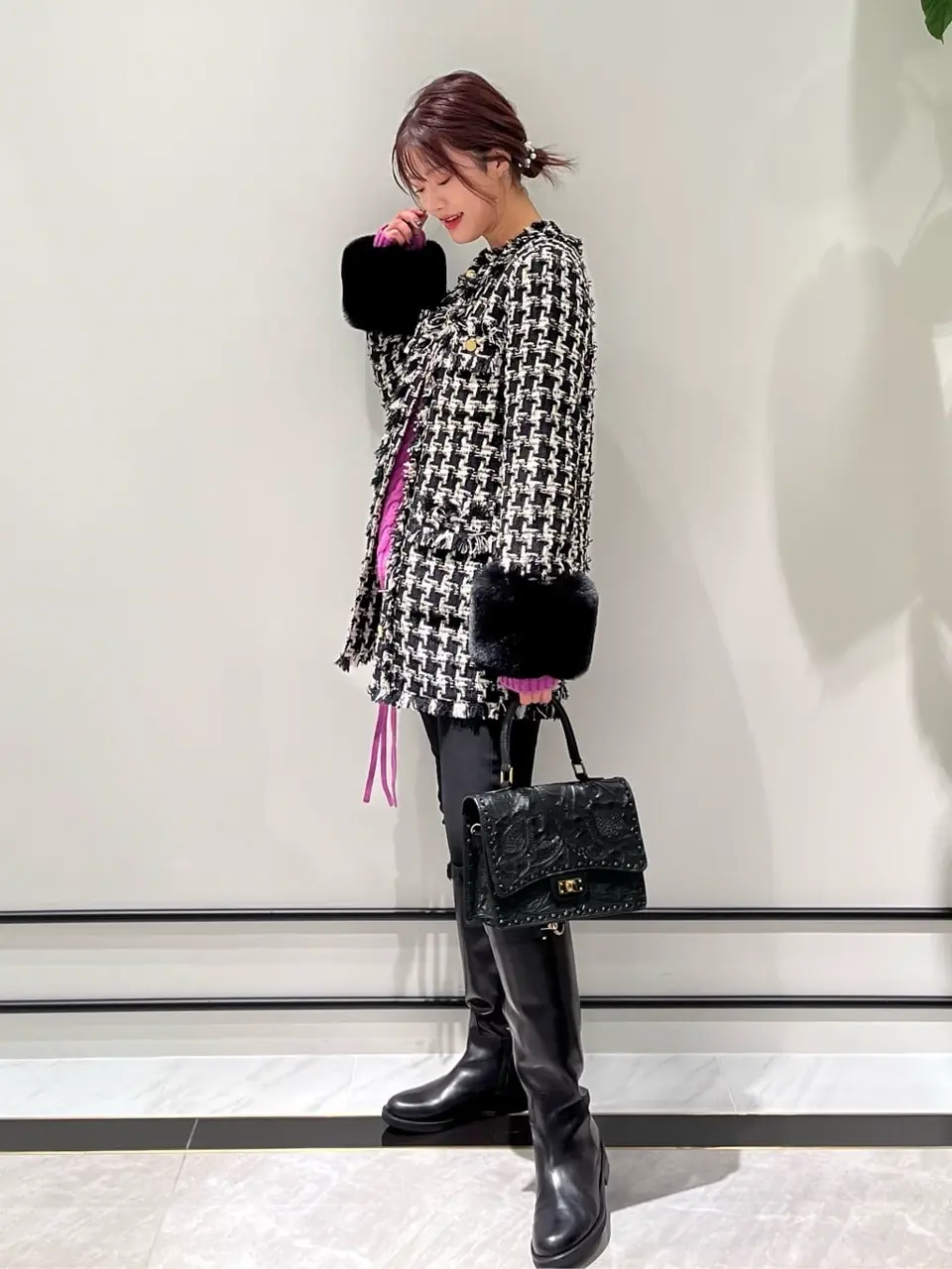 GRACE CONTINENTAL A.Kameyama コーディネート画像