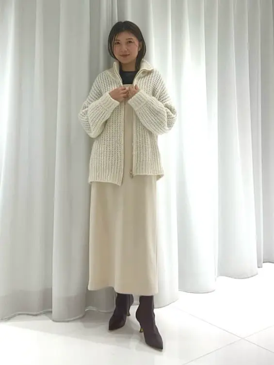 ★イオ★グレースコンチネンタル　グレースクラス　スパンコールニットブルゾン スパンコールニットブルゾン / GRACE CONTINENTAL | GRACE