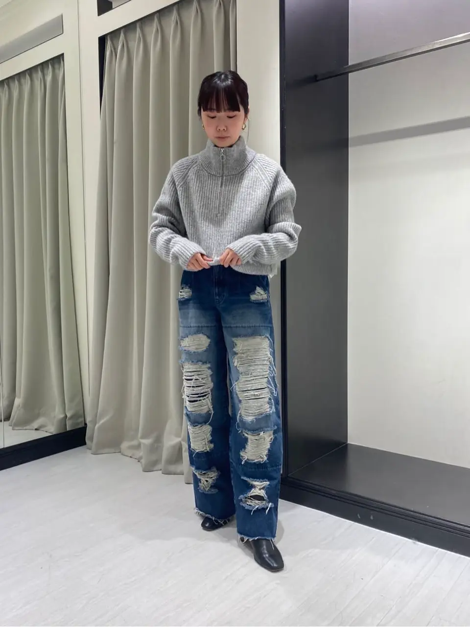 GRACE CONTINENTAL Abe コーディネート画像