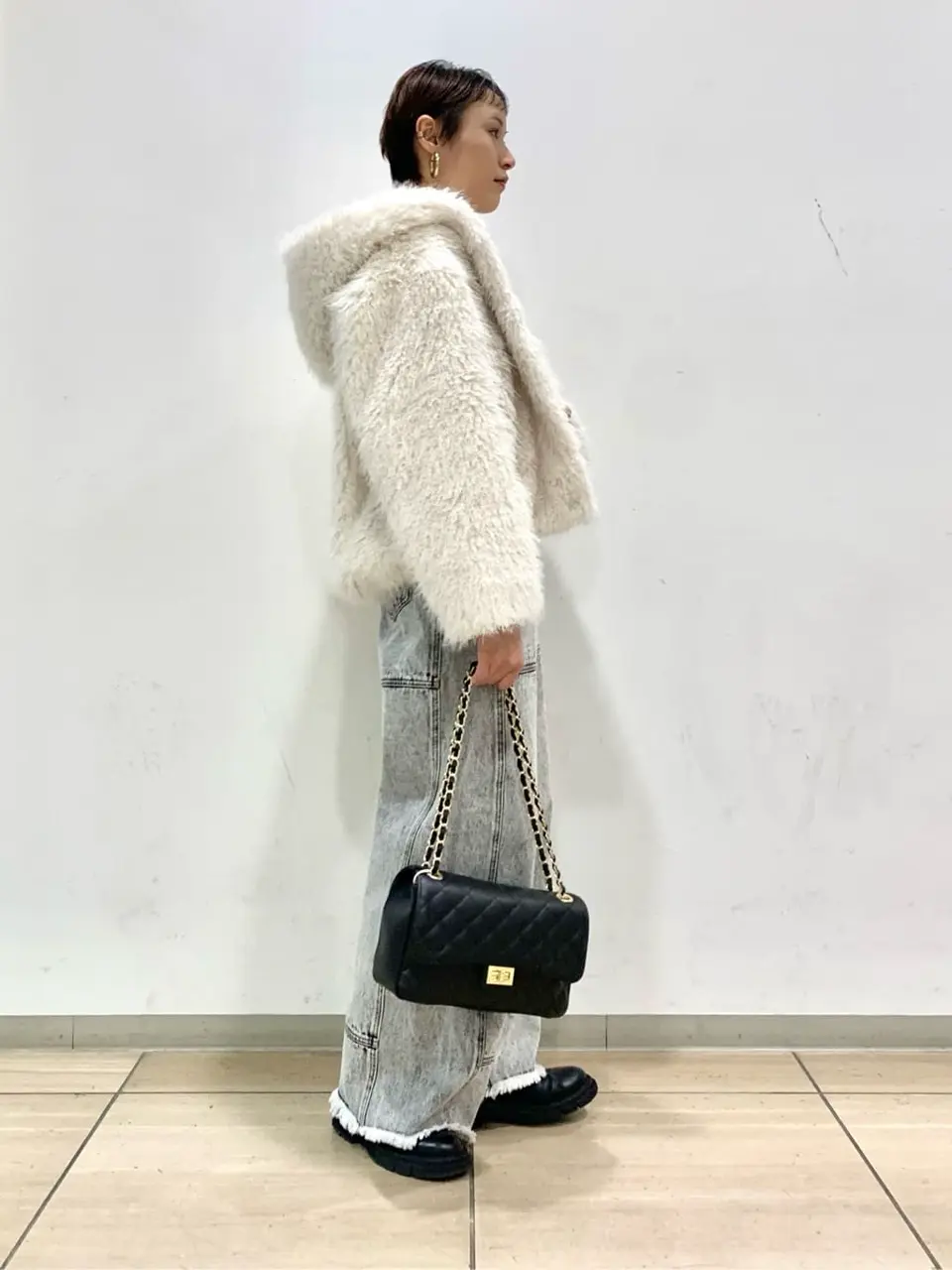 GRACE CONTINENTAL haruka iwasaki コーディネート画像