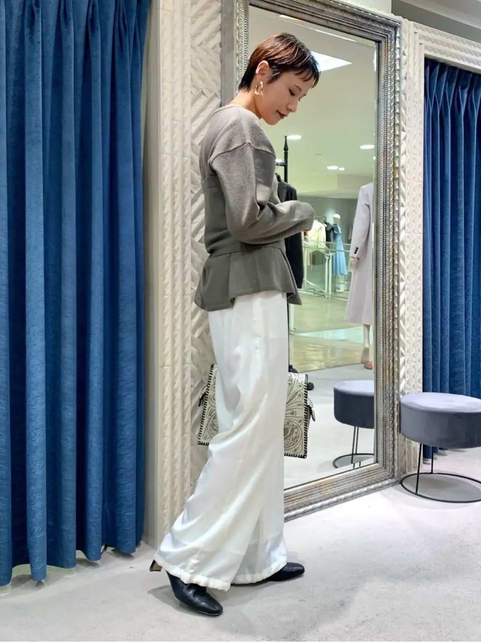 GRACE CONTINENTAL haruka iwasaki コーディネート画像