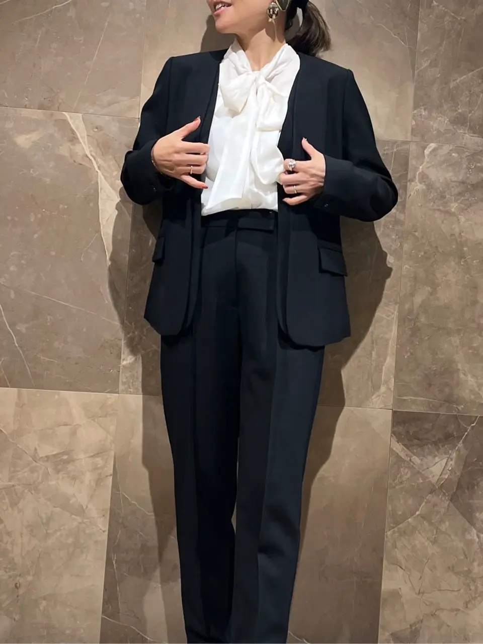 GRACE CONTINENTAL 穐山　香織 コーディネート画像