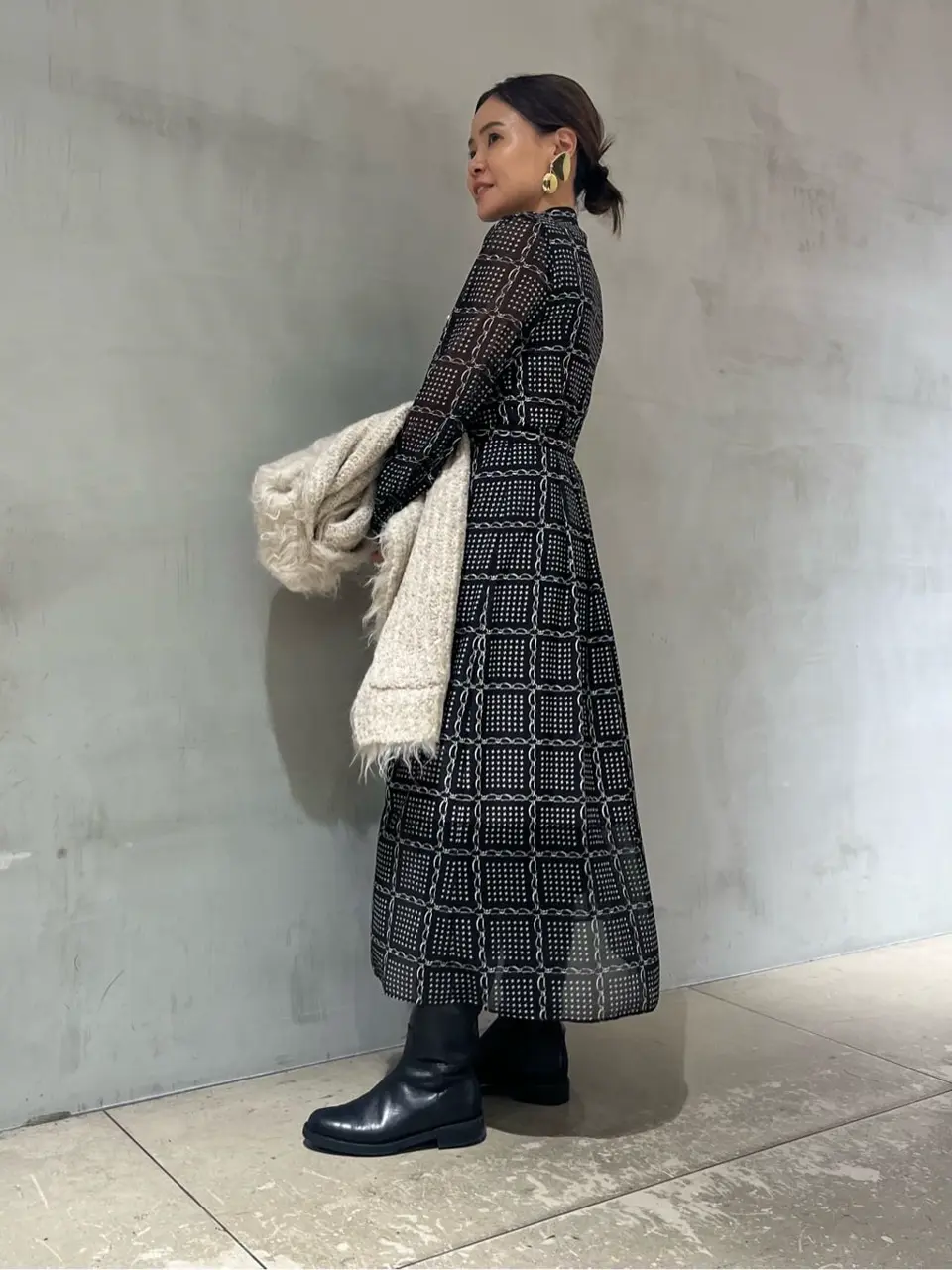 GRACE CONTINENTAL 穐山　香織 コーディネート画像