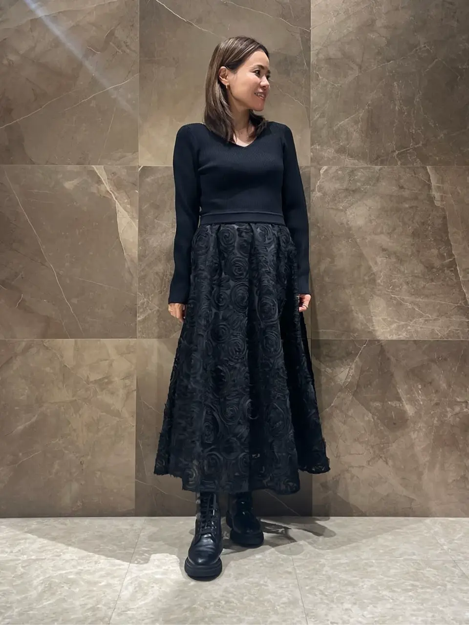 GRACE CONTINENTAL 穐山　香織 コーディネート画像