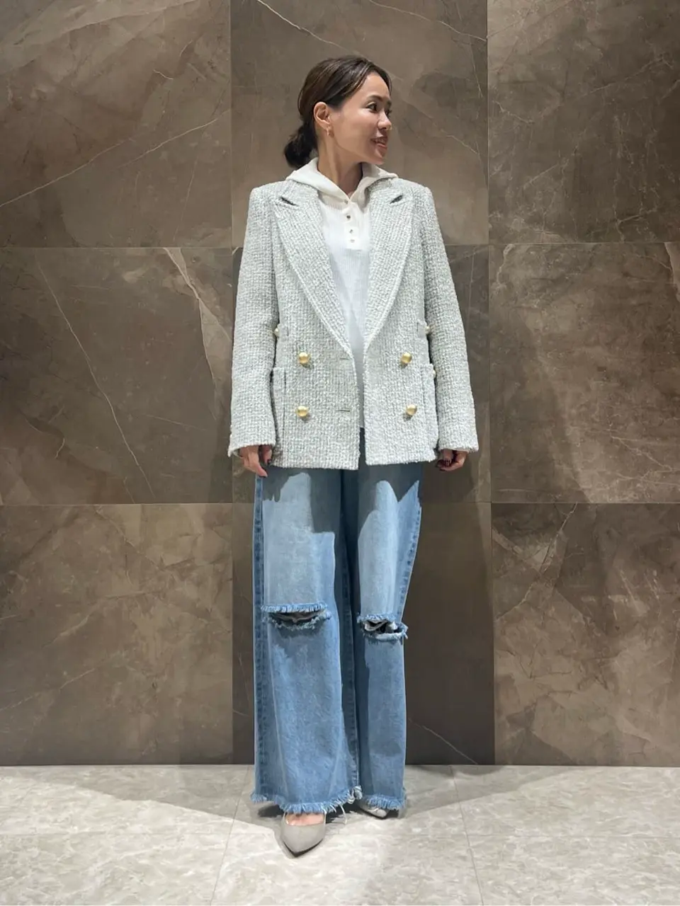 GRACE CONTINENTAL 穐山　香織 コーディネート画像