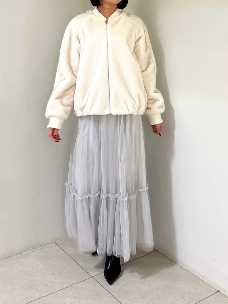 GRACE CONTINENTAL MORITA AI コーディネート画像