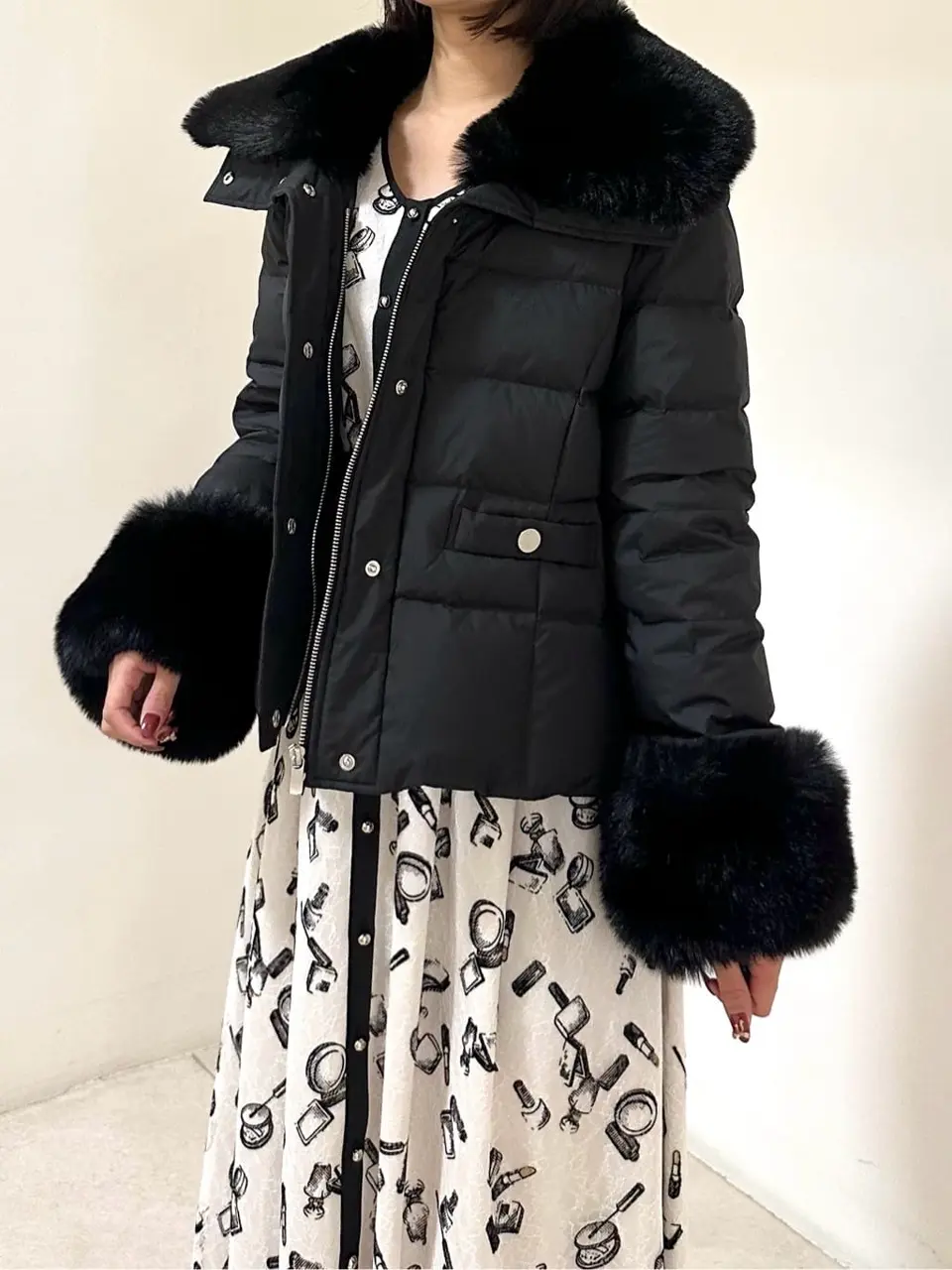 GRACE CONTINENTAL MORITA AI コーディネート画像