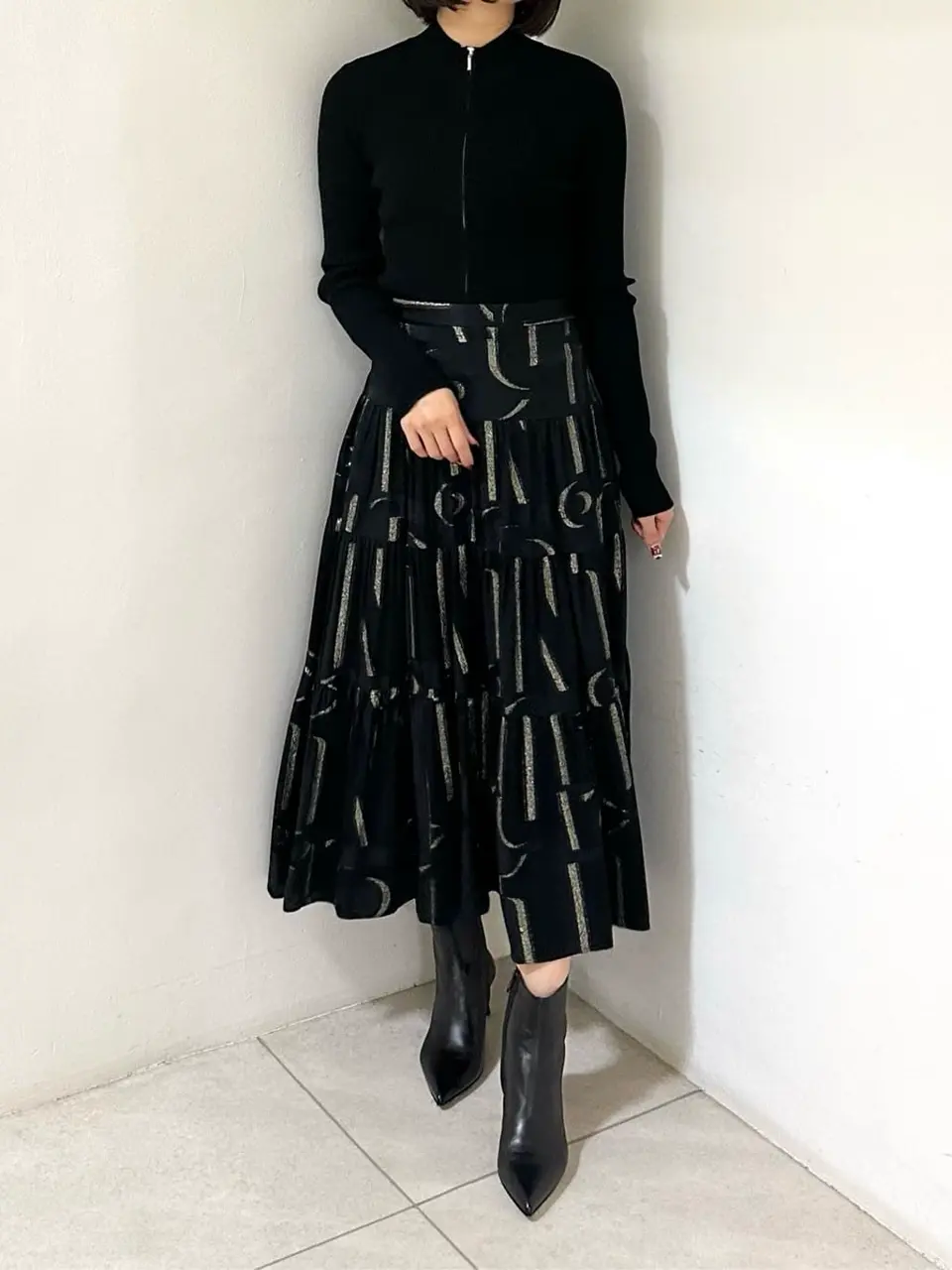 GRACE CONTINENTAL MORITA AI コーディネート画像