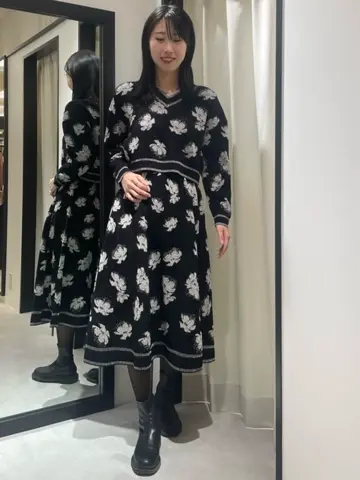 GRACE CONTINENTAL 端場　わかな コーディネート画像