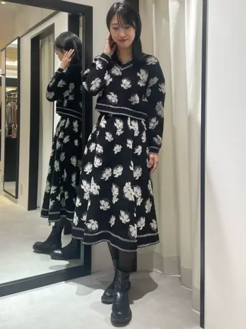 GRACE CONTINENTAL 端場　わかな コーディネート画像