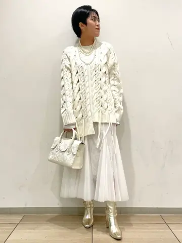 GRACE CONTINENTAL yoshi コーディネート画像