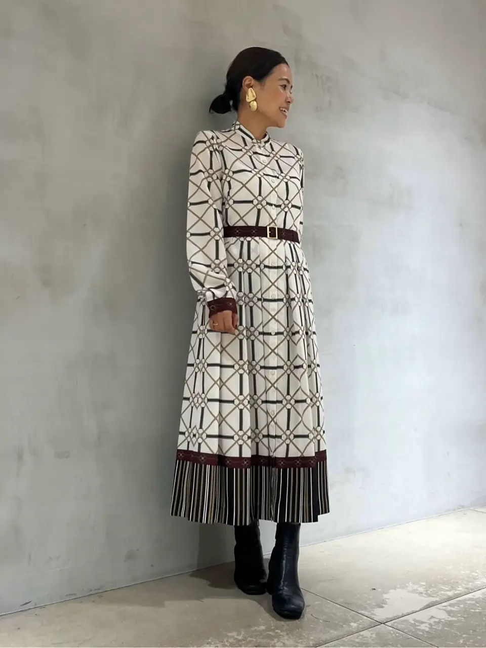 GRACE CONTINENTAL 穐山　香織 コーディネート画像