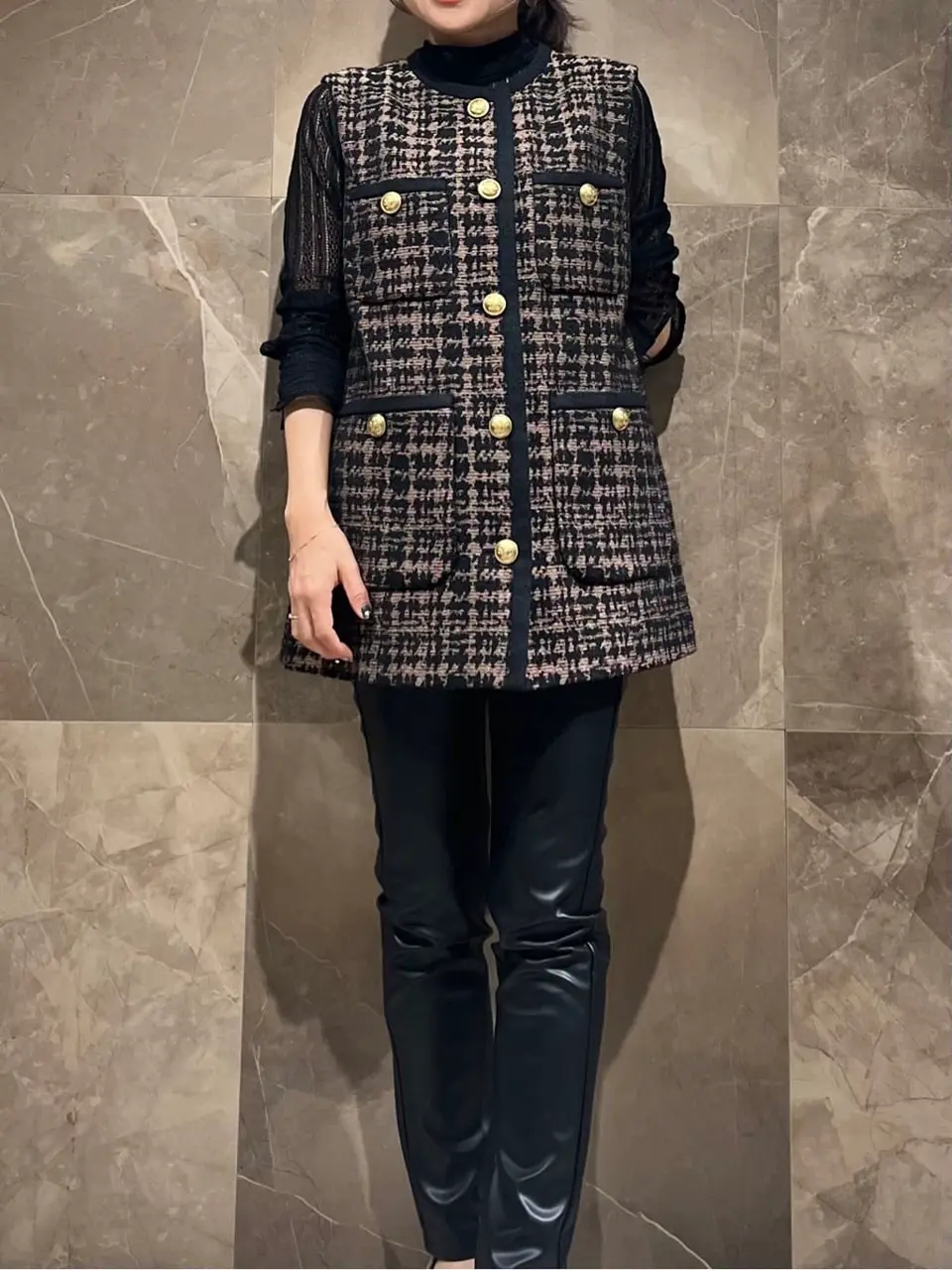 GRACE CONTINENTAL 穐山　香織 コーディネート画像