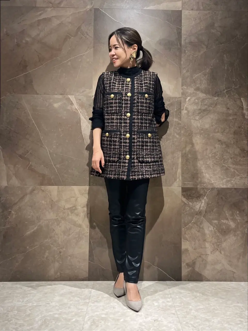 GRACE CONTINENTAL 穐山　香織 コーディネート画像