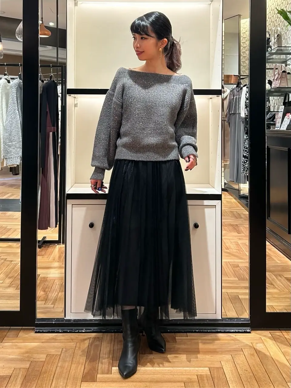 GRACE CONTINENTAL FUKUSHIMA YURIE コーディネート画像