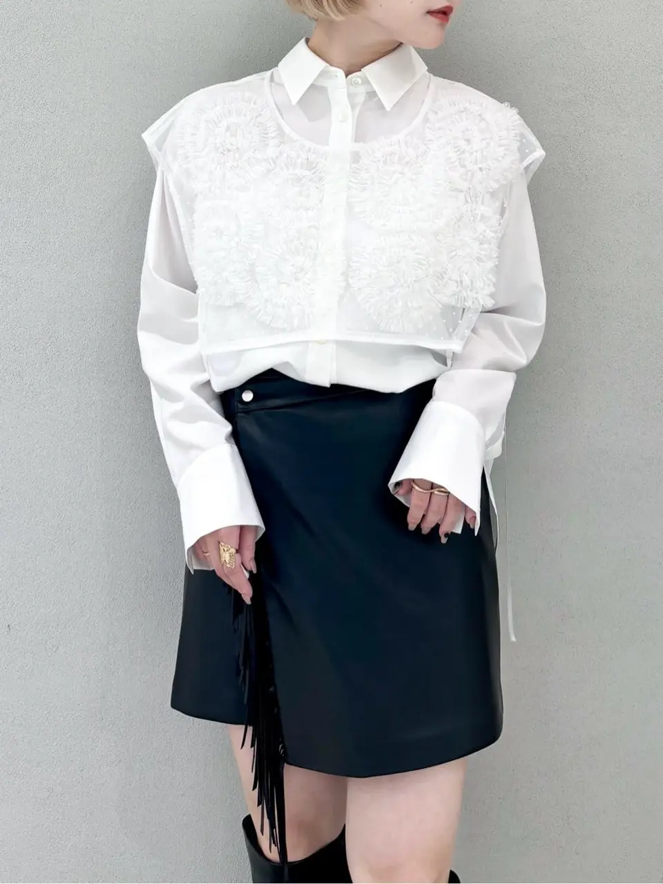 GRACE CONTINENTAL SAYUMI Nagashima コーディネート画像