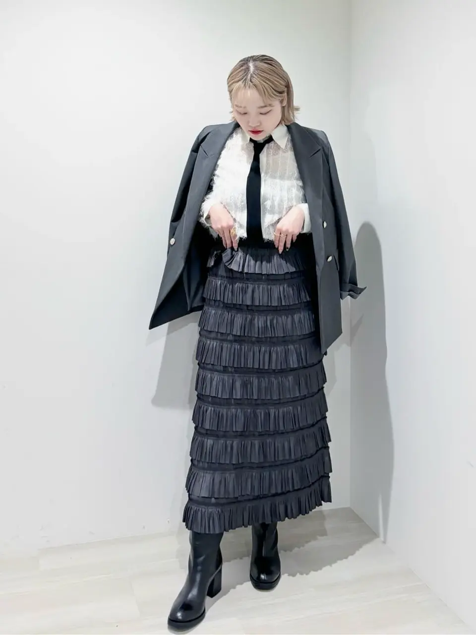 GRACE CONTINENTAL SAYUMI Nagashima コーディネート画像