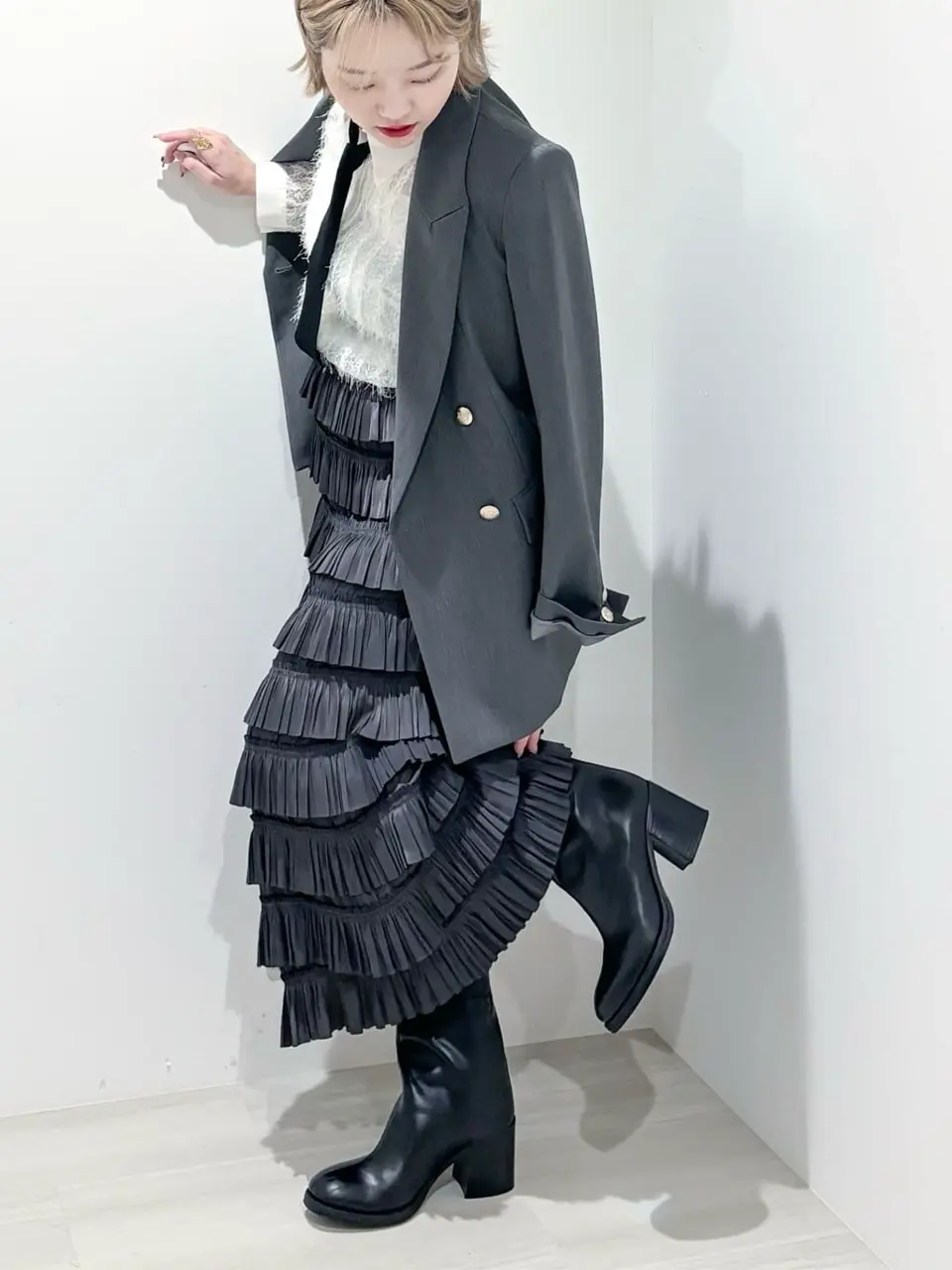 GRACE CONTINENTAL SAYUMI Nagashima コーディネート画像