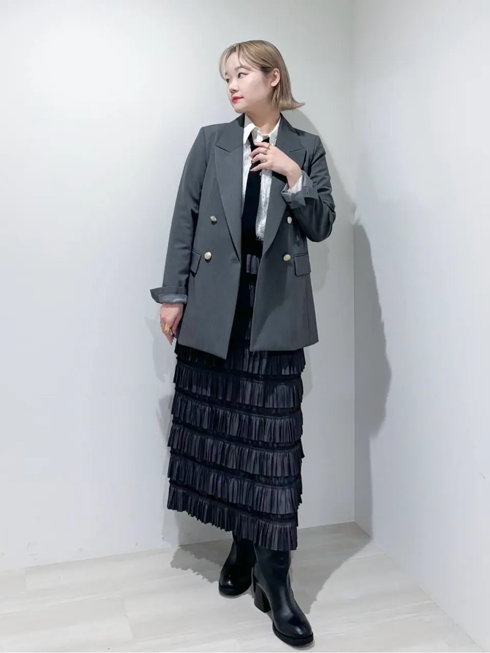 GRACE CONTINENTAL SAYUMI Nagashima コーディネート画像