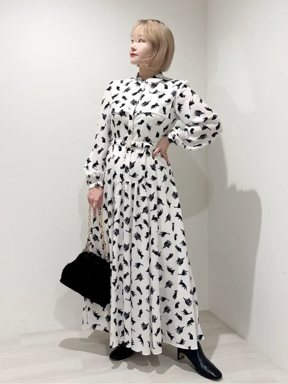 GRACE CONTINENTAL SAYUMI Nagashima コーディネート画像