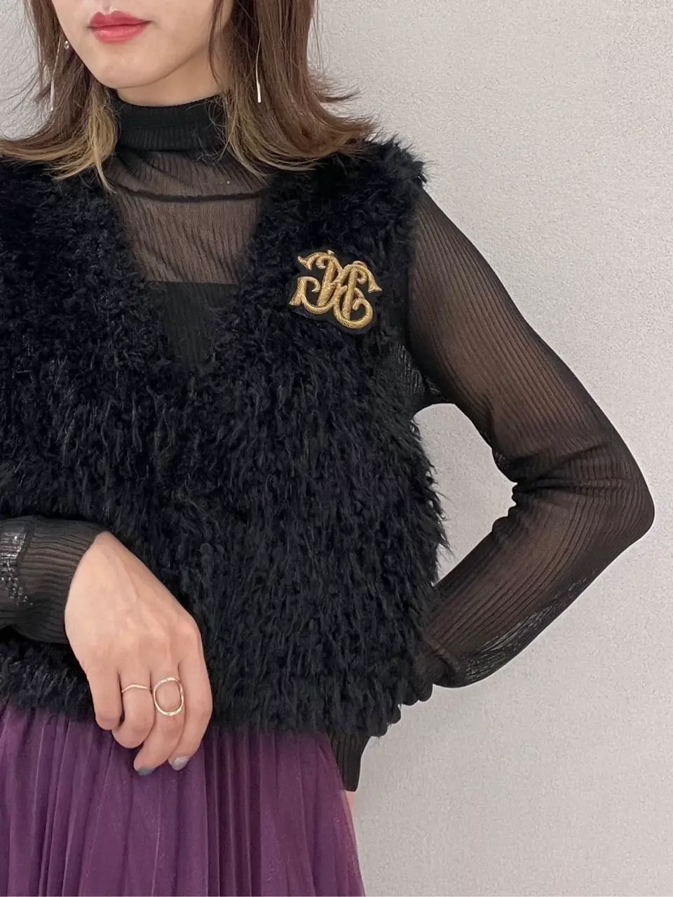 GRACE CONTINENTAL A.Kameyama コーディネート画像