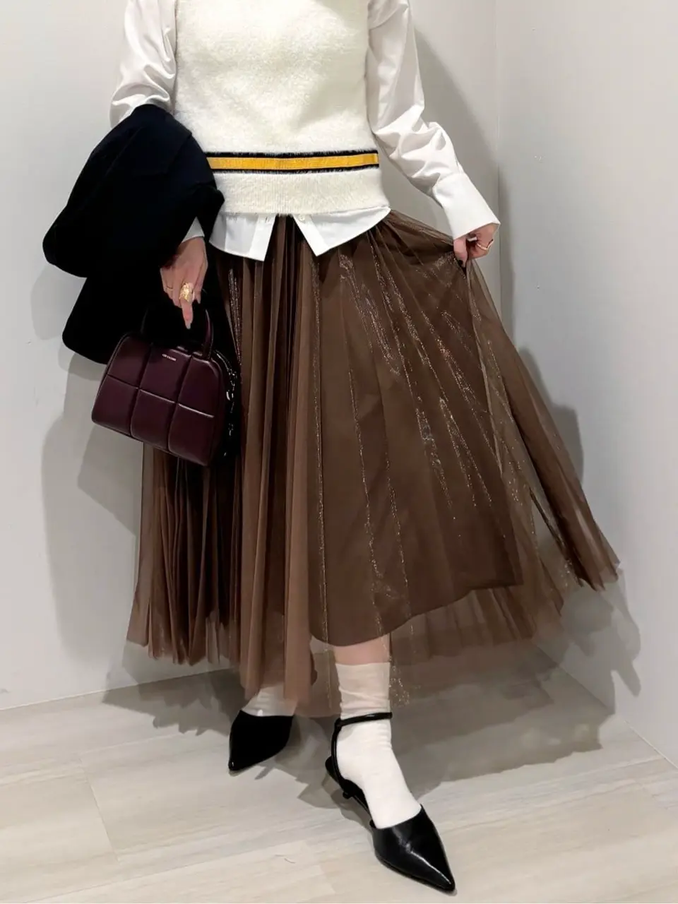 GRACE CONTINENTAL SAYUMI Nagashima コーディネート画像