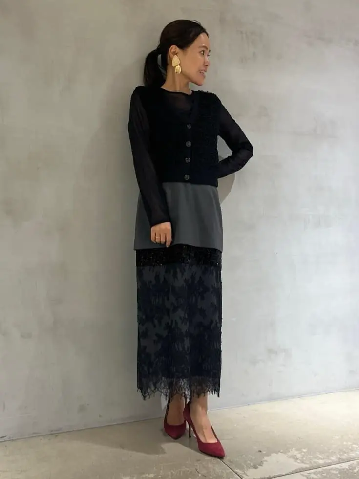 GRACE CONTINENTAL 穐山　香織 コーディネート画像