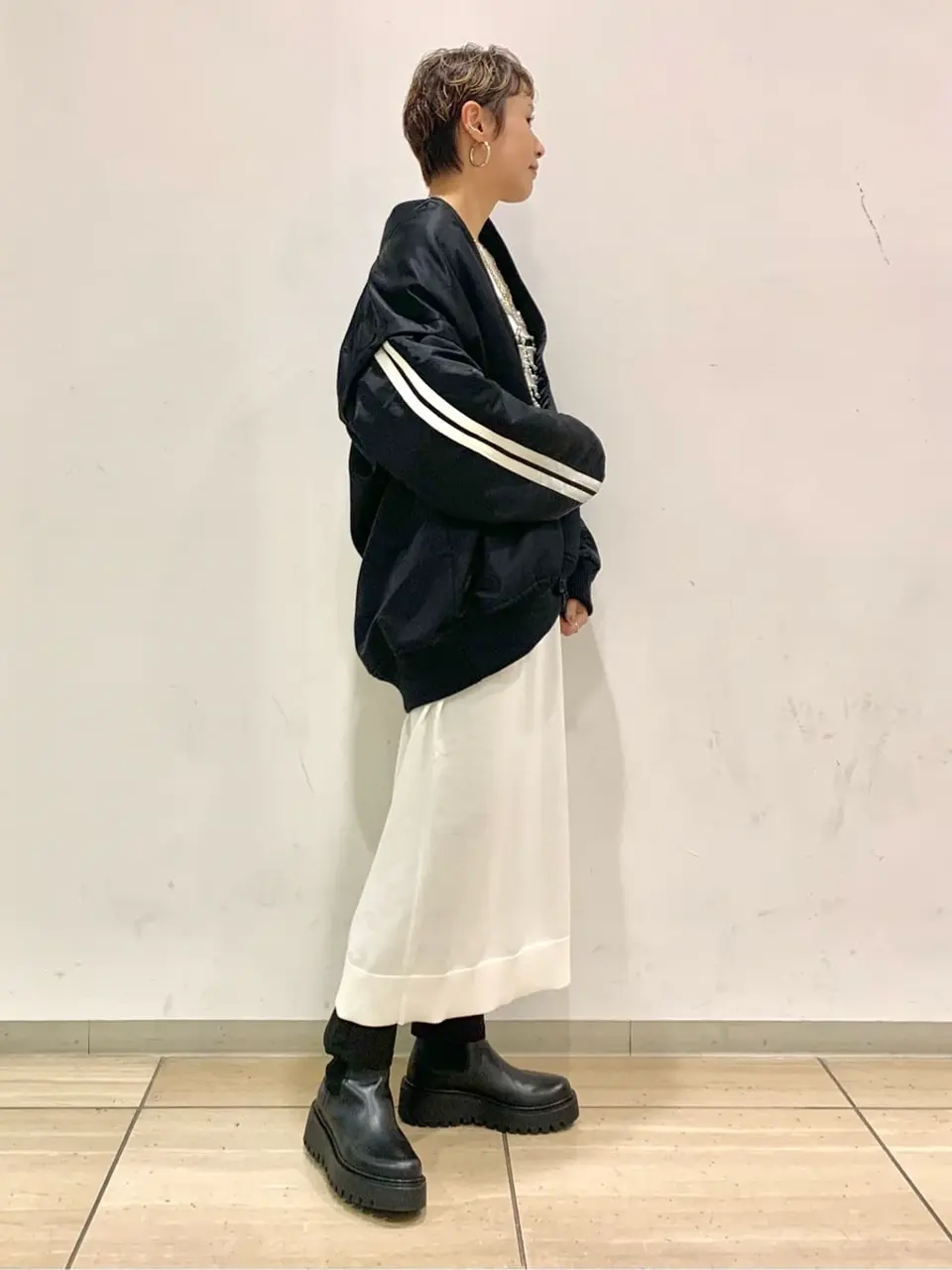 GRACE CONTINENTAL haruka iwasaki コーディネート画像