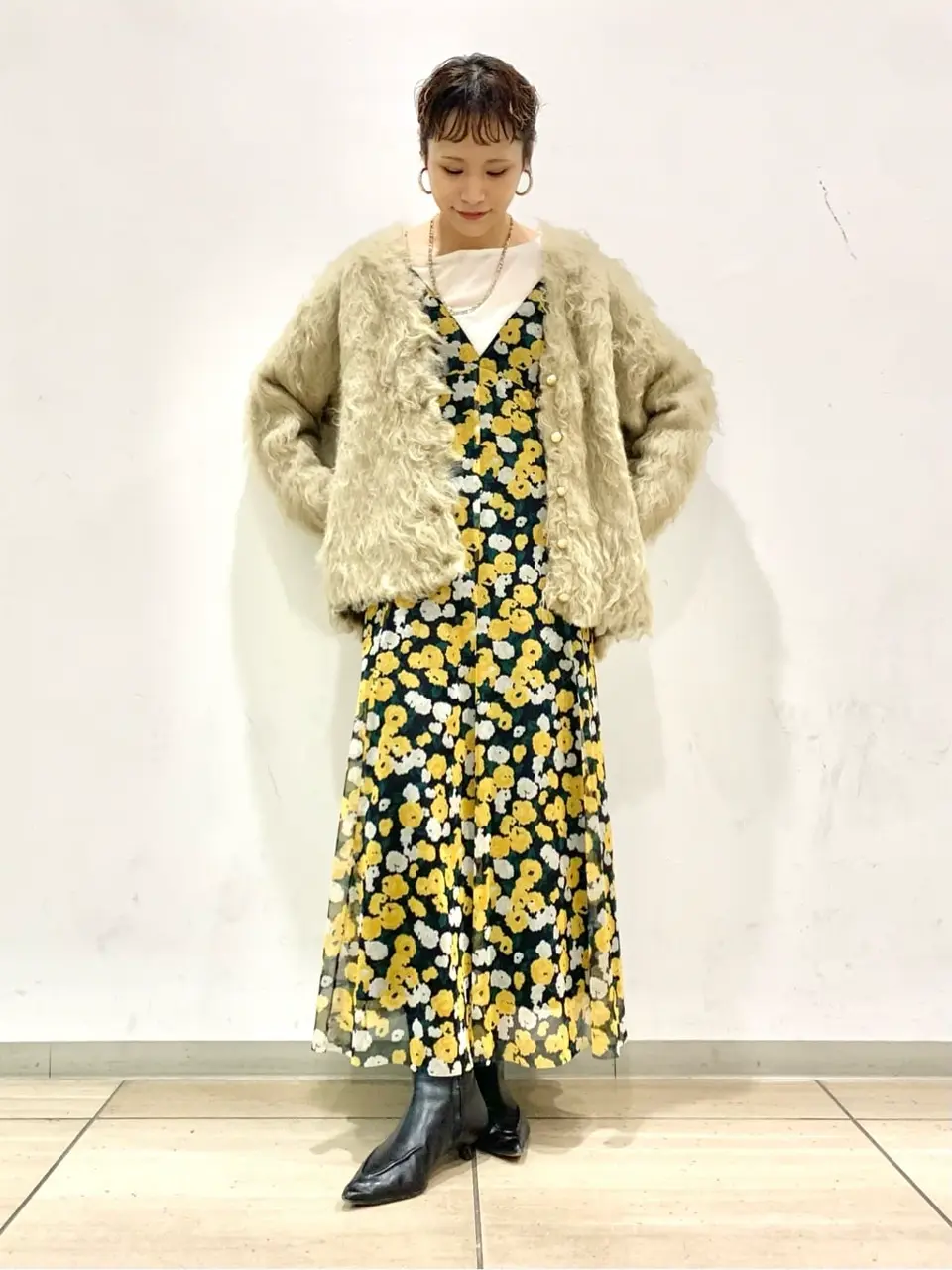 GRACE CONTINENTAL haruka iwasaki コーディネート画像