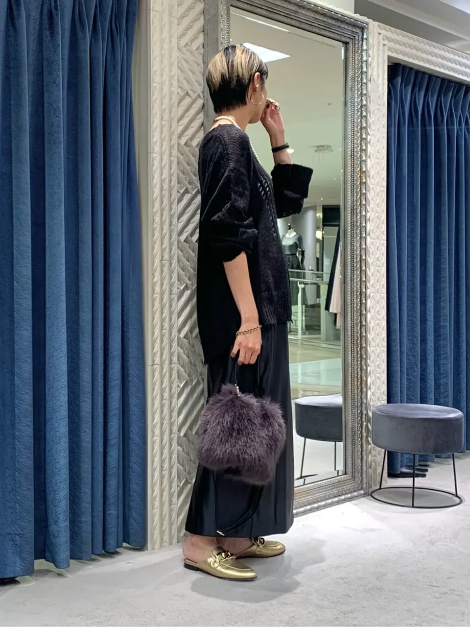 GRACE CONTINENTAL haruka iwasaki コーディネート画像