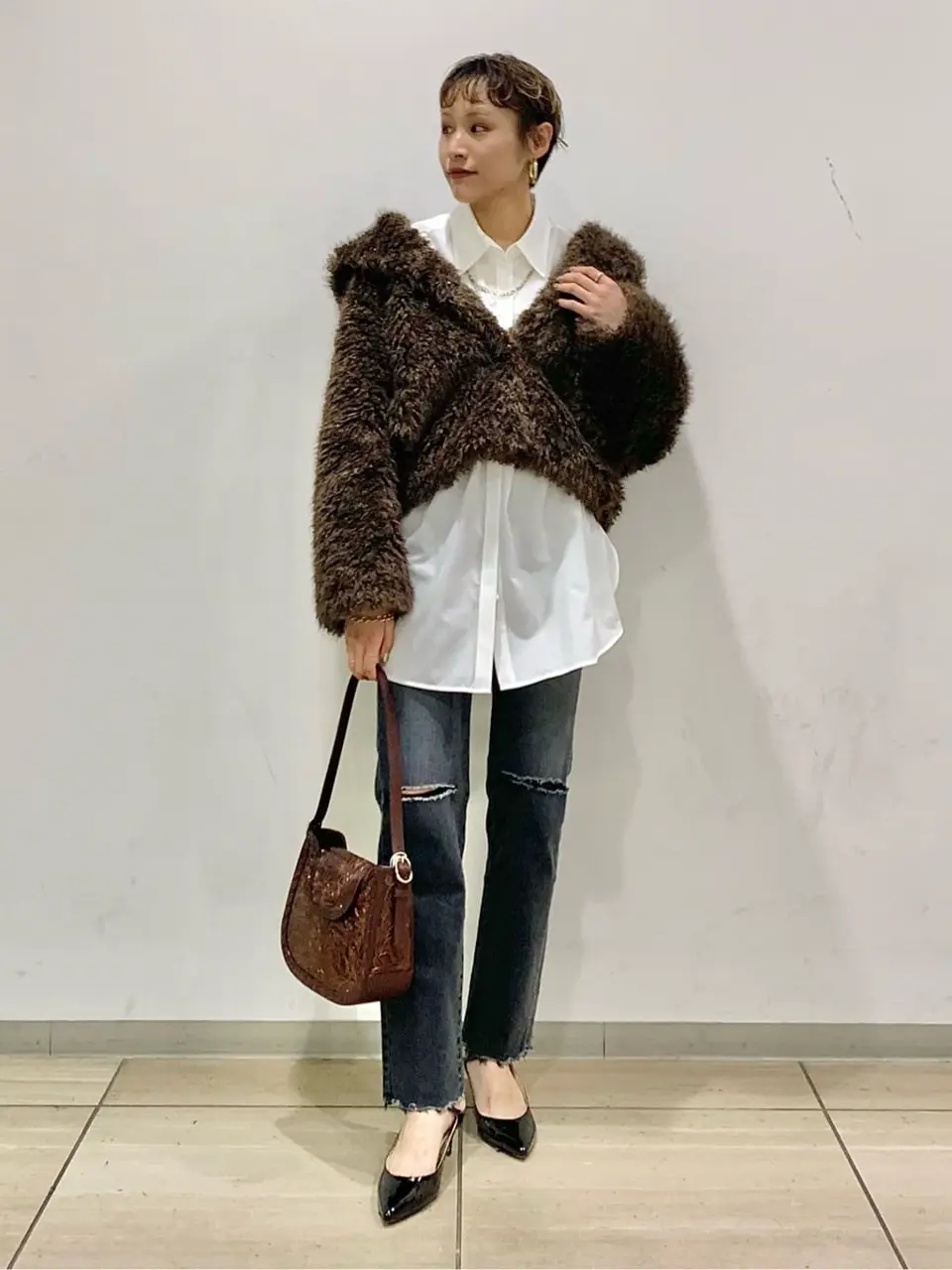 GRACE CONTINENTAL haruka iwasaki コーディネート画像