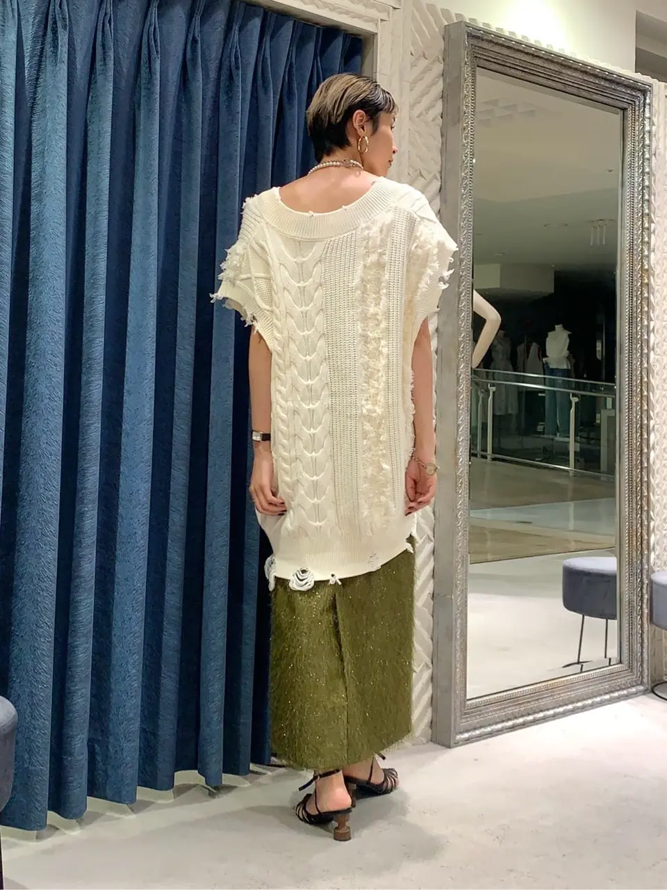 GRACE CONTINENTAL haruka iwasaki コーディネート画像