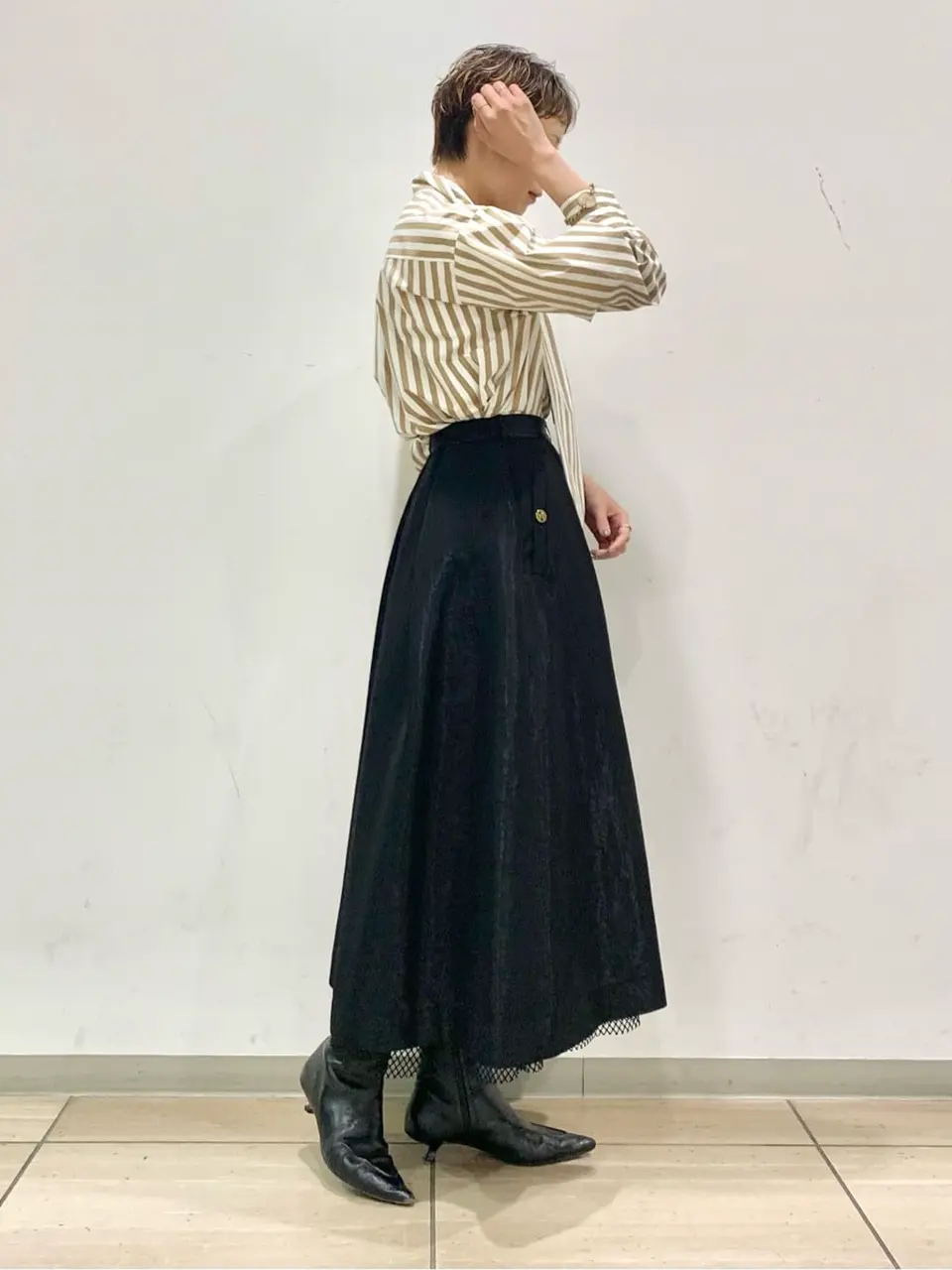 GRACE CONTINENTAL haruka iwasaki コーディネート画像