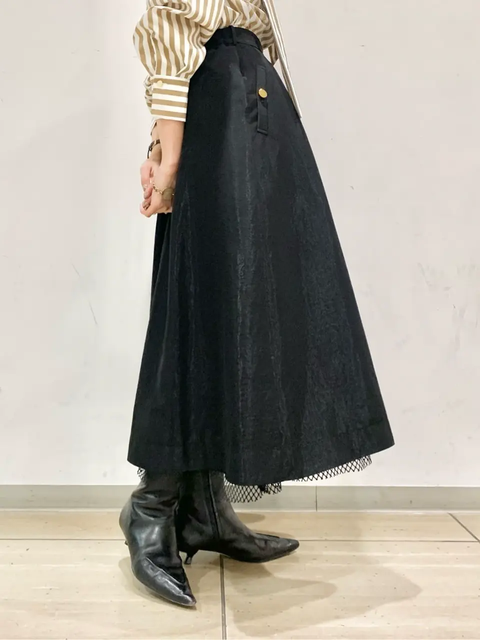 GRACE CONTINENTAL haruka iwasaki コーディネート画像