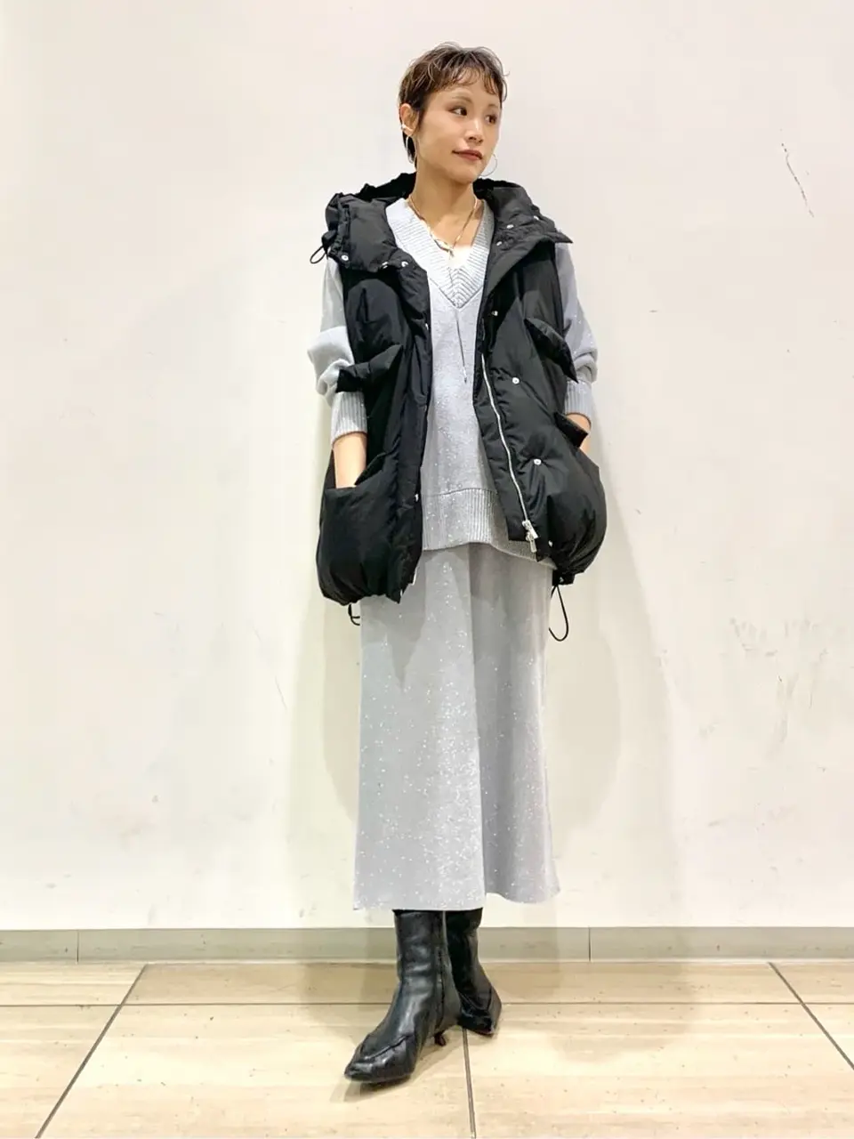 GRACE CONTINENTAL haruka iwasaki コーディネート画像