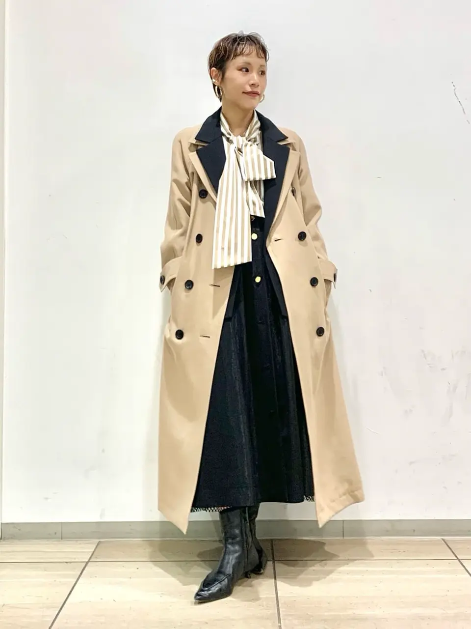 GRACE CONTINENTAL haruka iwasaki コーディネート画像