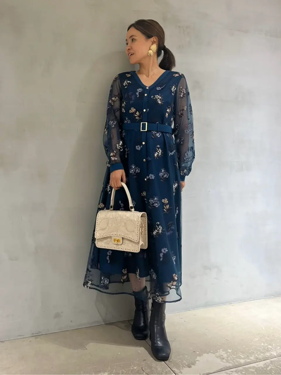 GRACE CONTINENTAL 穐山　香織 コーディネート画像