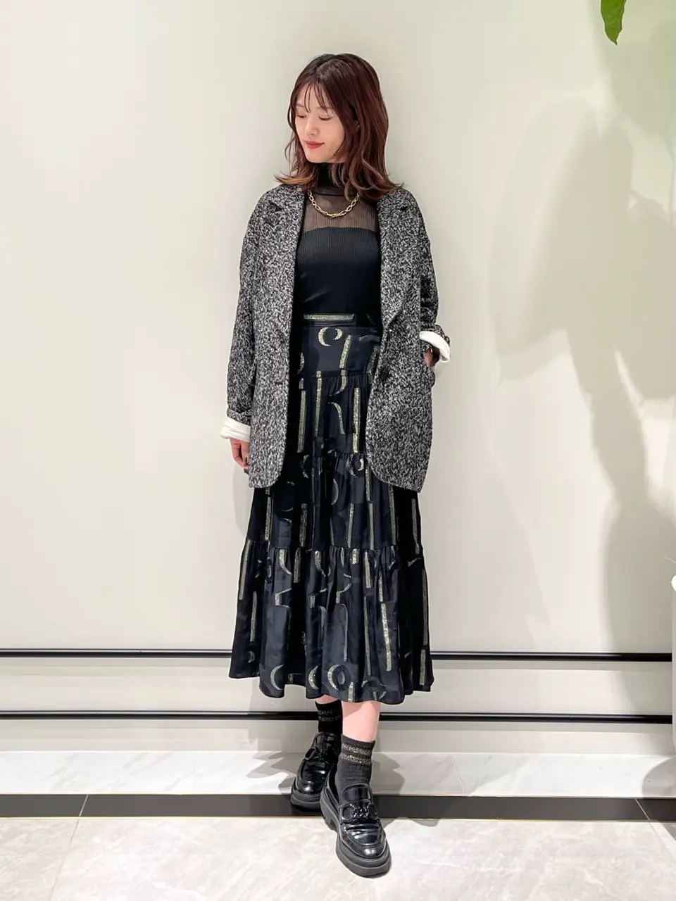 GRACE CONTINENTAL A.Kameyama コーディネート画像