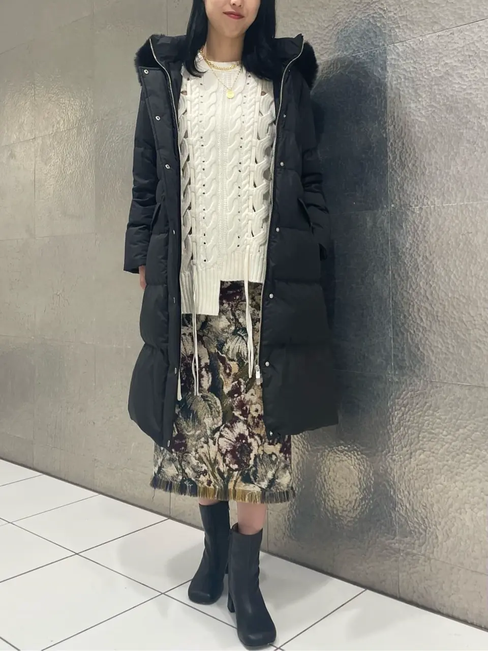 GRACE CONTINENTAL 端場　わかな コーディネート画像