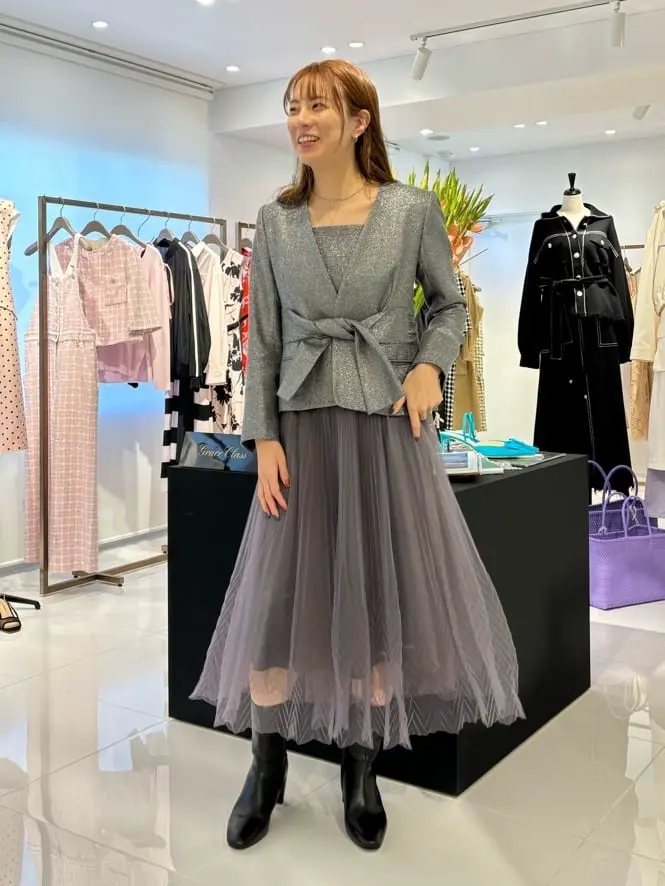 GRACE CONTINENTAL Hikaru Okada コーディネート画像