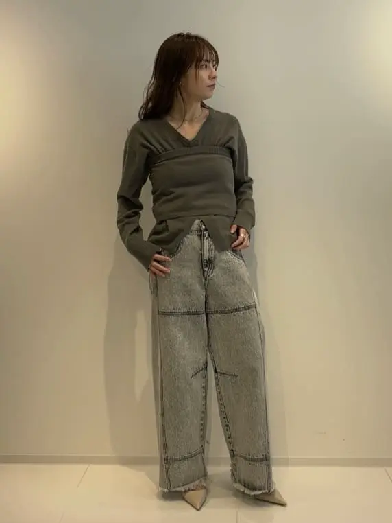 GRACE CONTINENTAL Hikaru Okada コーディネート画像