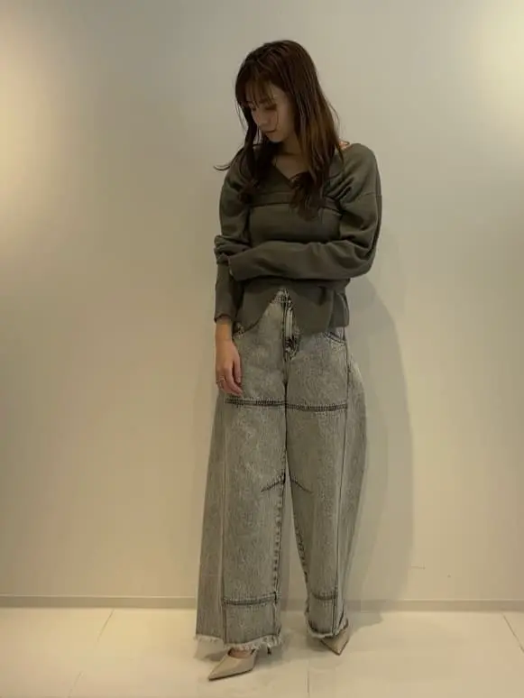 GRACE CONTINENTAL Hikaru Okada コーディネート画像